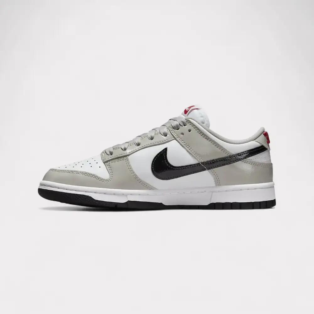 Scarpe - unisex - pelle basse - dunk low - nero/bianco 3/6
