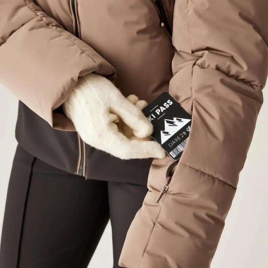 Dames ski-jack met capuchon Dare 2B Glitz 2/7