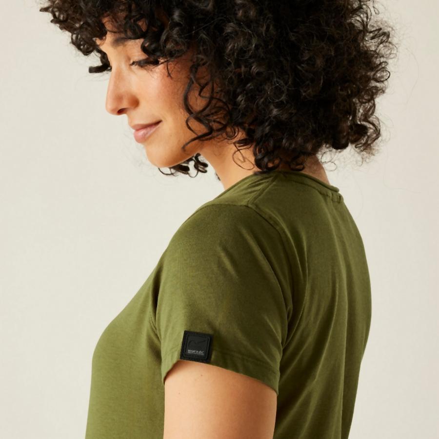 T-shirt col v femme Regatta Elkie 4/7