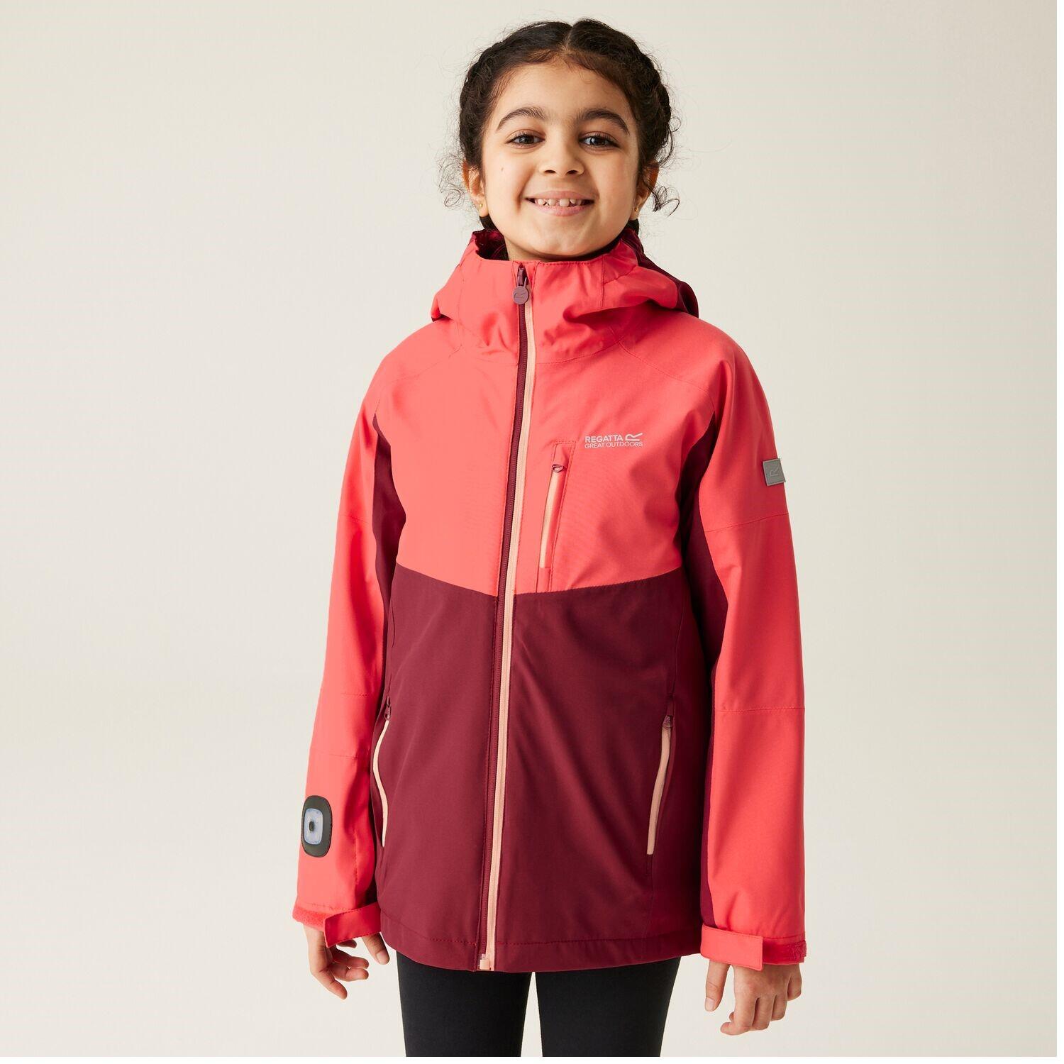 Veste imperméable 3 en 1 fille Regatta Trekktain 4/7