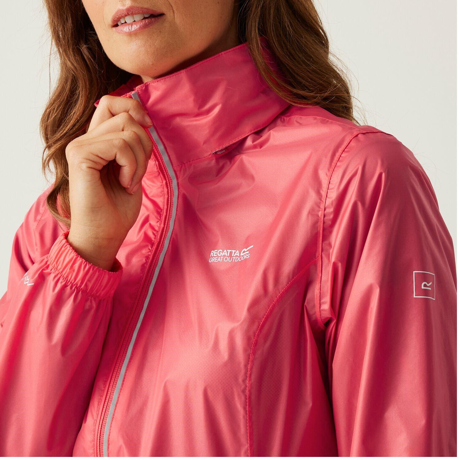 Regatta Corinne IV Regenjacke Damen Wasserdicht mit Kapuze 5/6