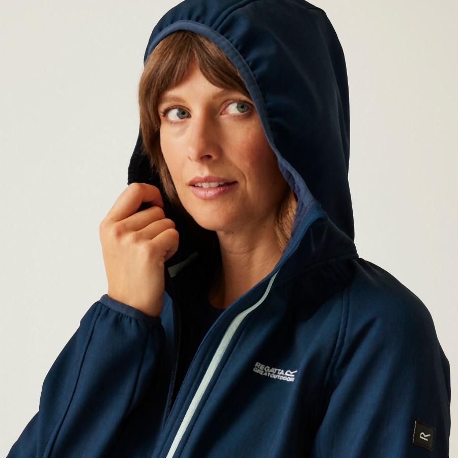 Veste Softshell Déperlante Regatta "Women's Arec III" 44 Bleu 6/6