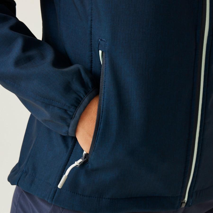 Veste Softshell Déperlante Regatta "Women's Arec III" 44 Bleu 2/6