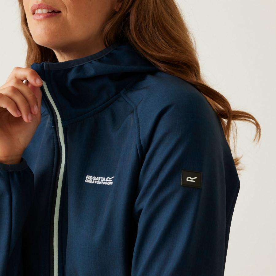 Veste Softshell Déperlante Regatta "Women's Arec III" 44 Bleu 4/6