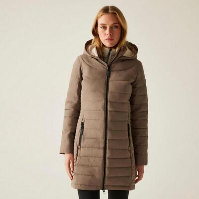 Andria waterafstotende isolerende donsjas met capuchon voor dames