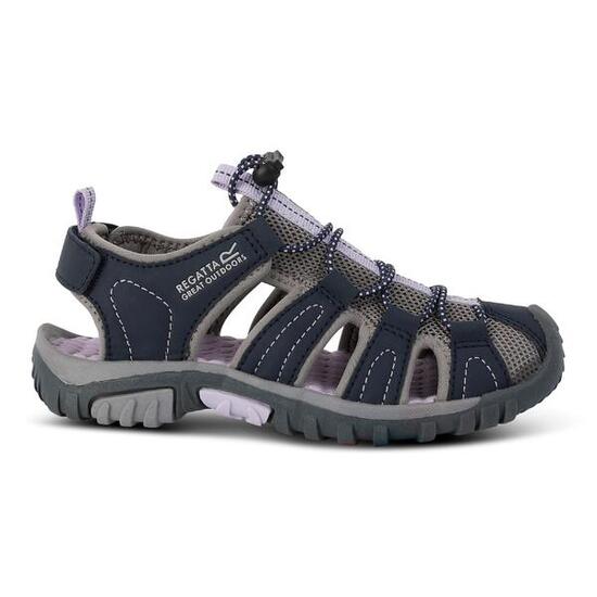 Sandales Et Tongs Enfants, Unisexe - REGATTA Westshore JR. - Navy/Lilac