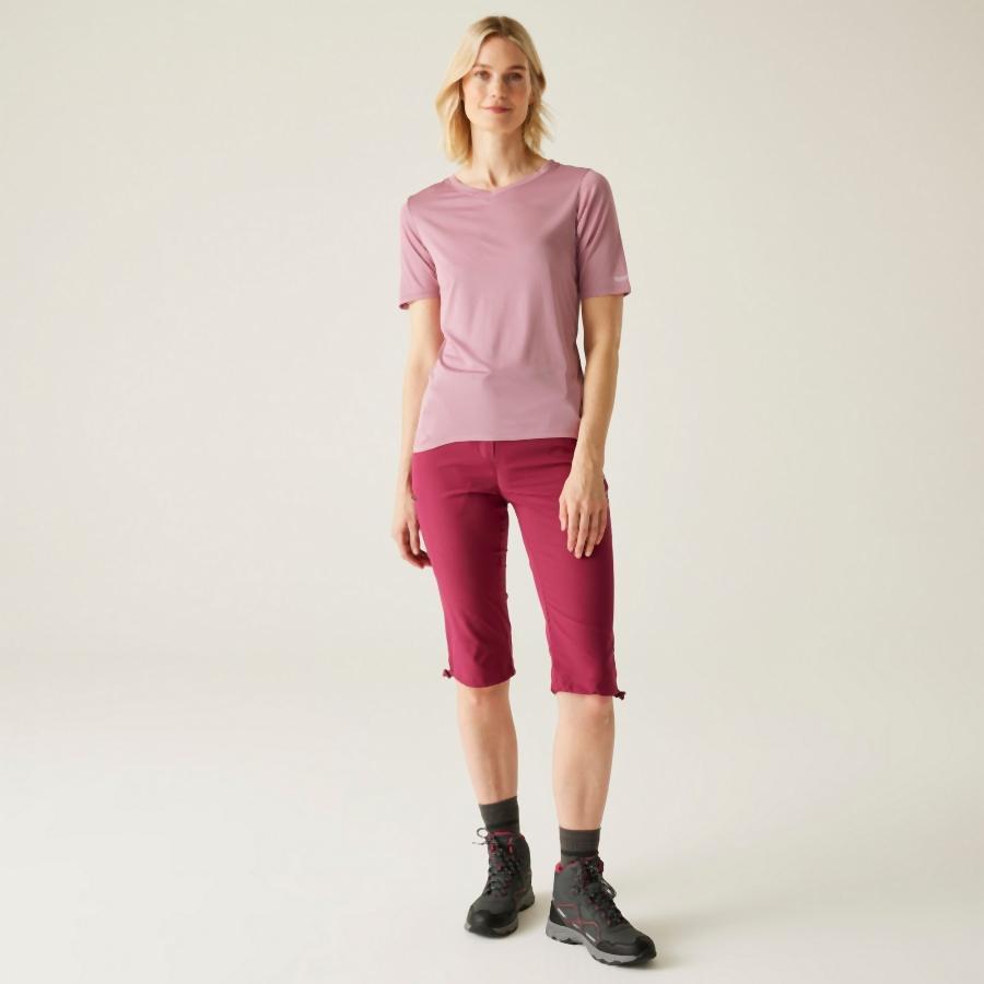 Camiseta de mujer con cuello de pico Regatta Fingal 2/4