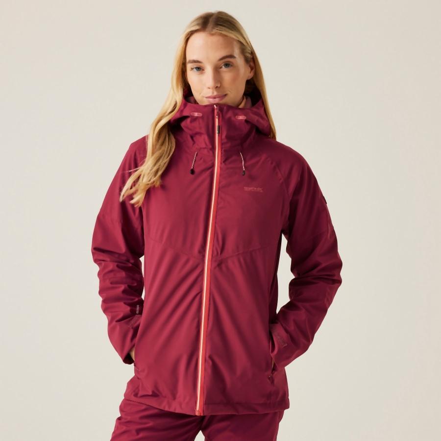 Regatta - Veste De Trekking Regatta Wentwood Ix Pour Femme - Veste 3 En 1 - Rouge - 42 - Decathlon
