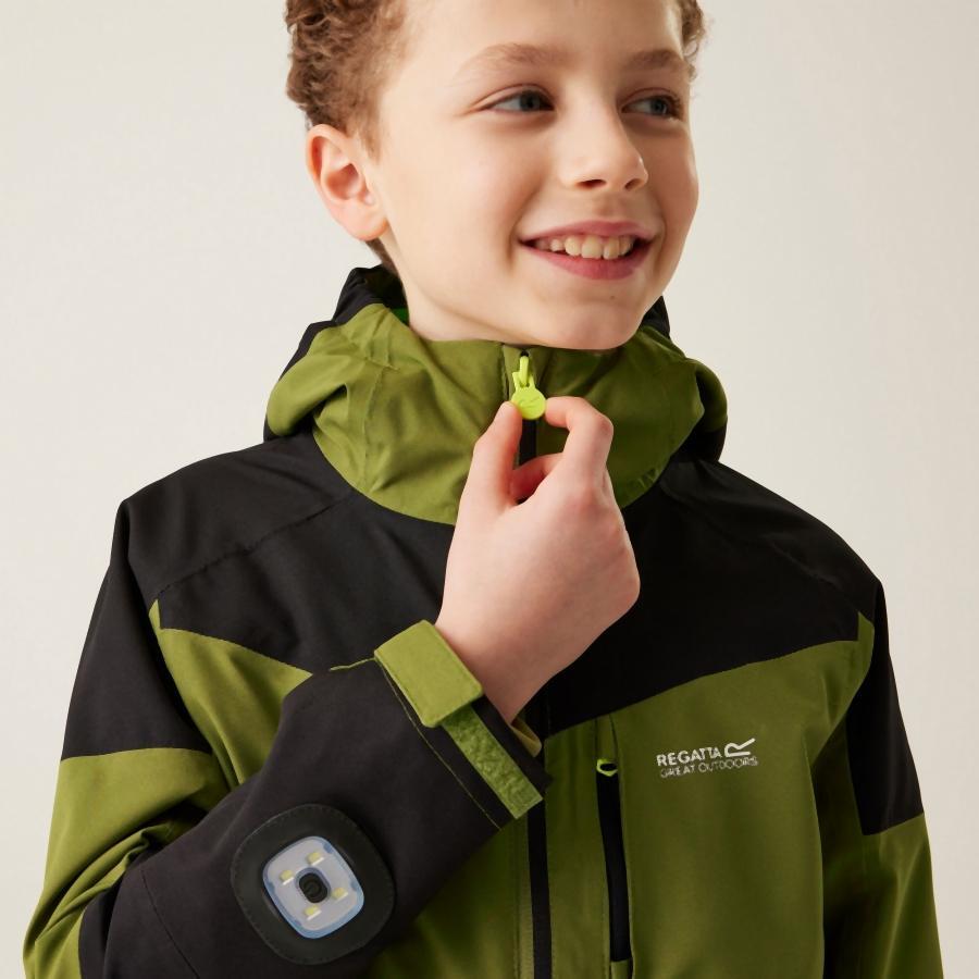 Veste de randonnée Regatta Trekktain 3-en-1 avec lampe de poche pour garçon 5/7