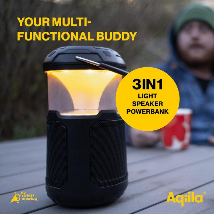 Powertec Aqiila B10 – Powerbank, Enceinte bluetooth , lampe Led 2/6