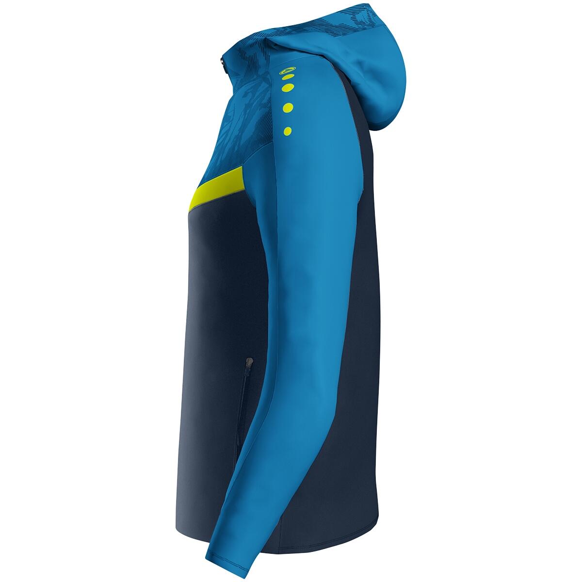 Casaco de fato de treino com capuz e fecho de correr para mulher Jako Iconic 2/7