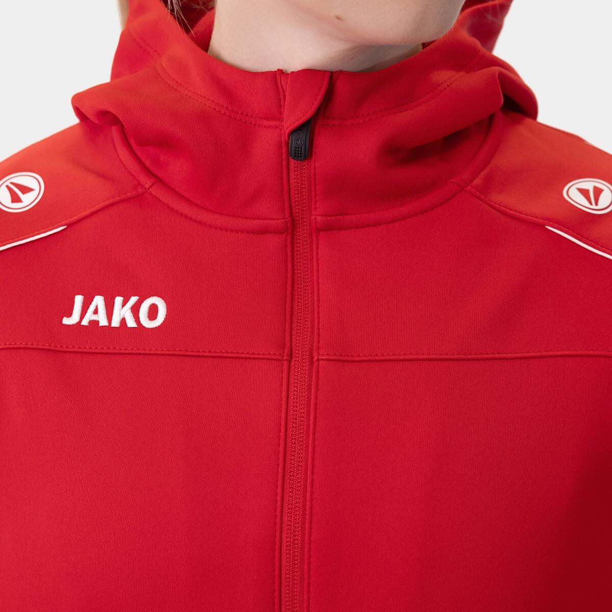 Jas - Sport - Dames - Classico - Kap, Rits, Zijdzakken - Rood 2/5