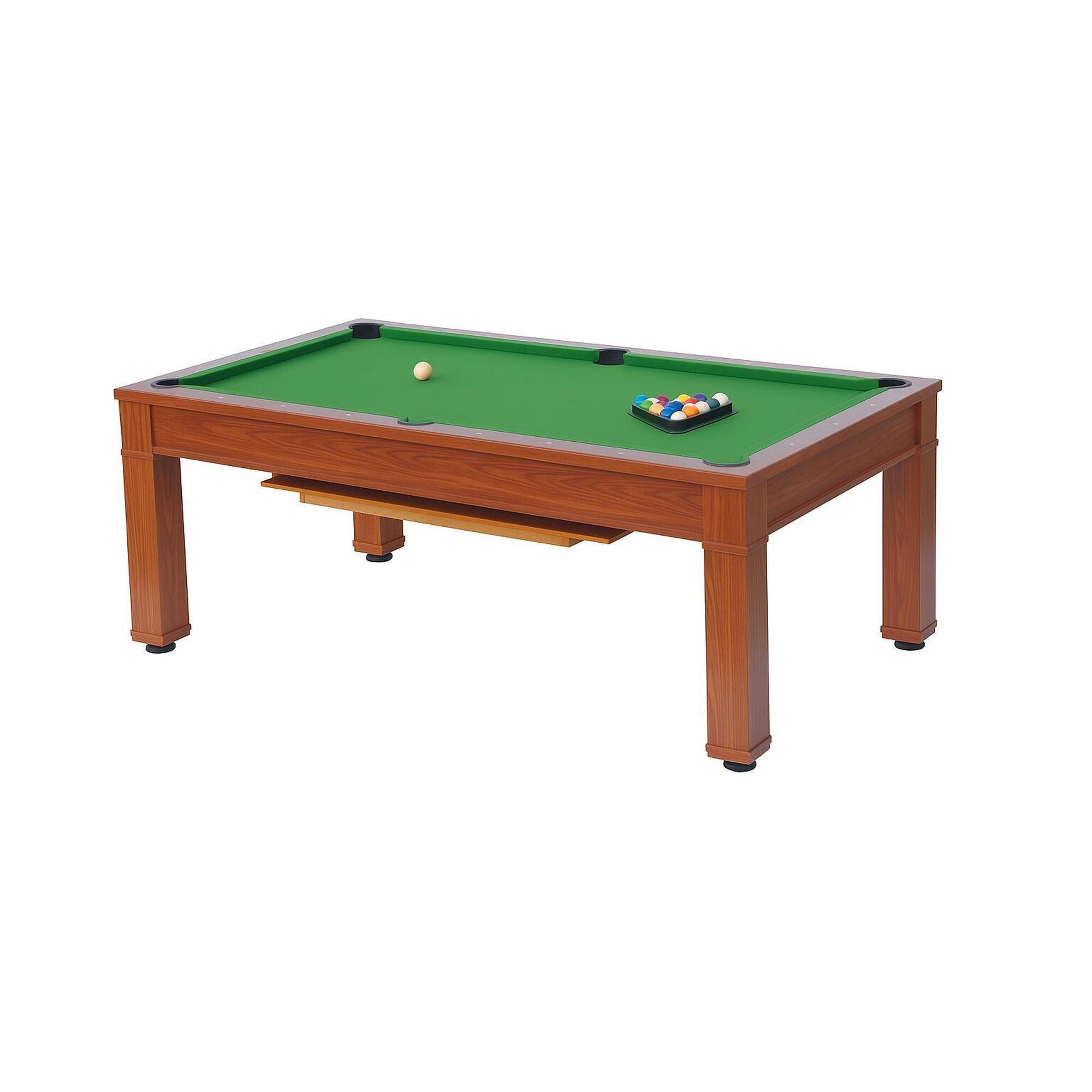 John West - Table De Billard Pool "comedor" 6ft Avec Plateau De Recouvrement De John West - Set De Billard - Taille Unique - Decathlon