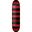 KFD Stripes Placă Skateboard - 7.825" - Roșu