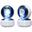Heart Supply Even 99A Roți Skateboard 4 Buc/Set - 54mm - Albastru