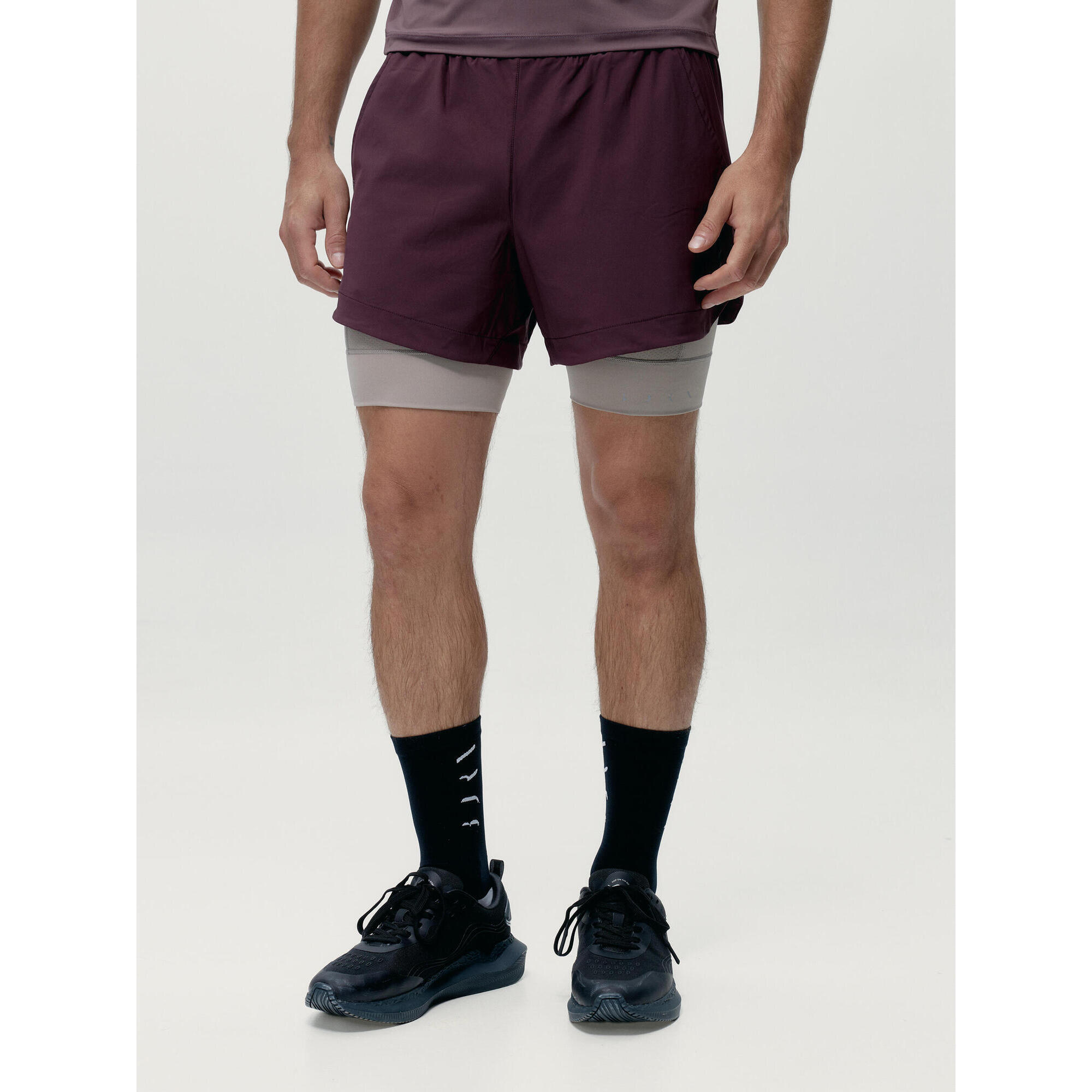 Born Living Yoga - Short De Sport Pour Homme Mashu Born Living Yoga - Short - Rouge - Decathlon