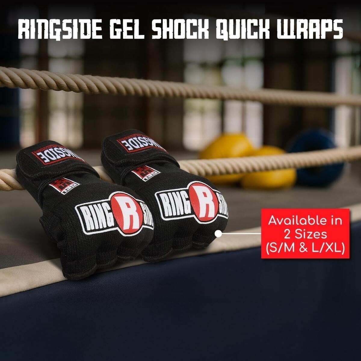 Ringside Pro Gel Inner Gloves Grey L/XL 6/6