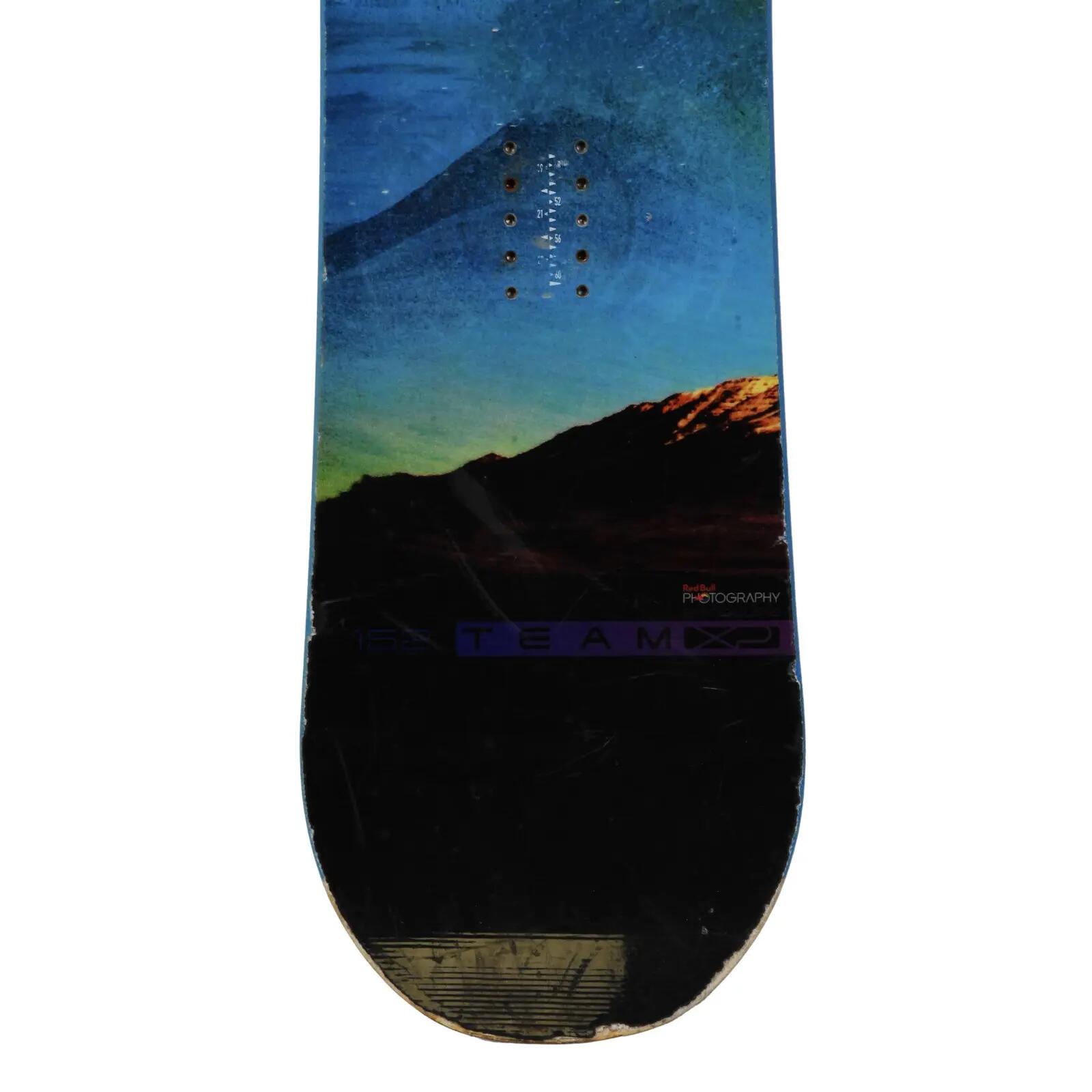 RECONDITIONNE - Snowboard Nitro Team Exposure + Fixations Coque 4/5