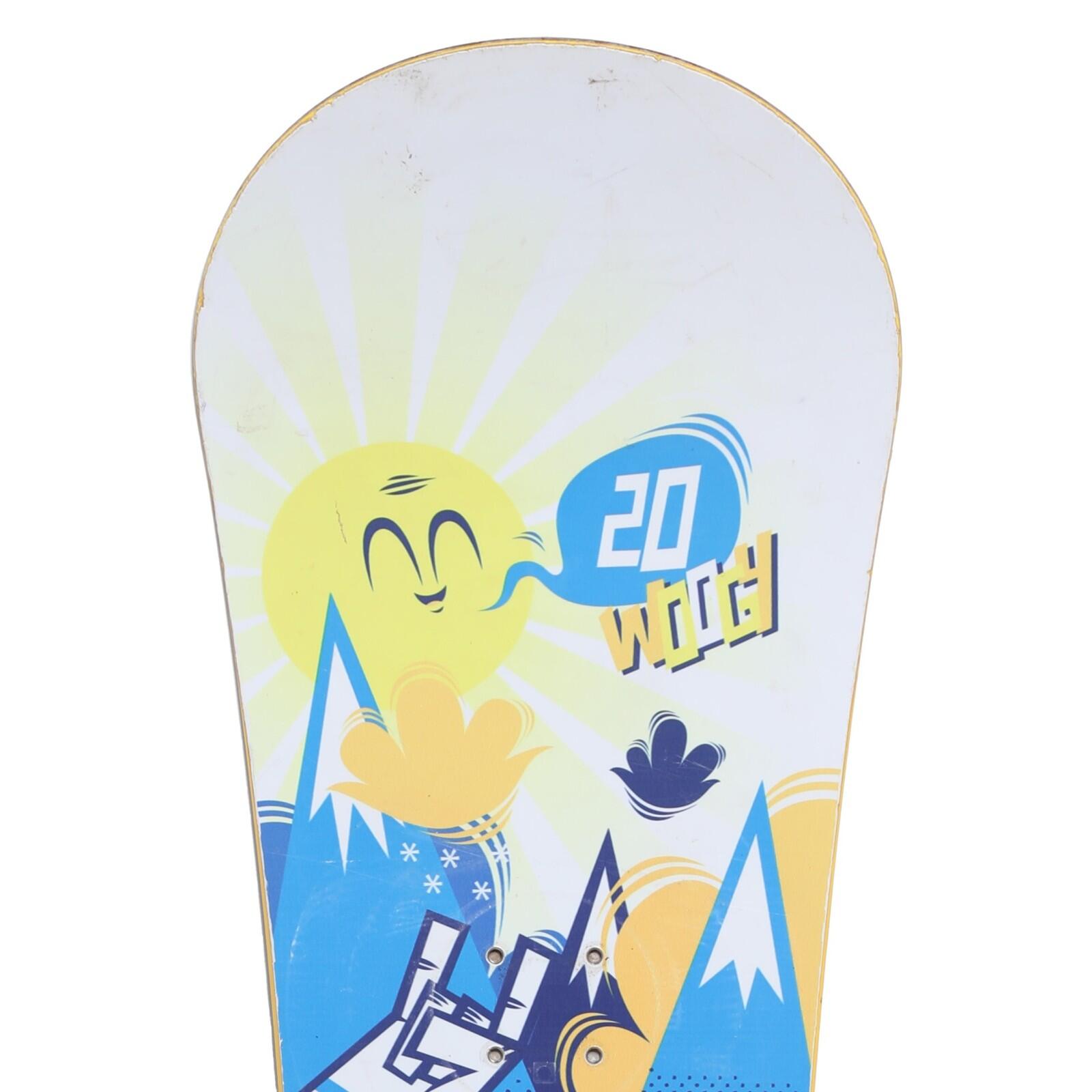 SECOND HAND - Snowboard Wedze Woogy + Attacchi 2/4