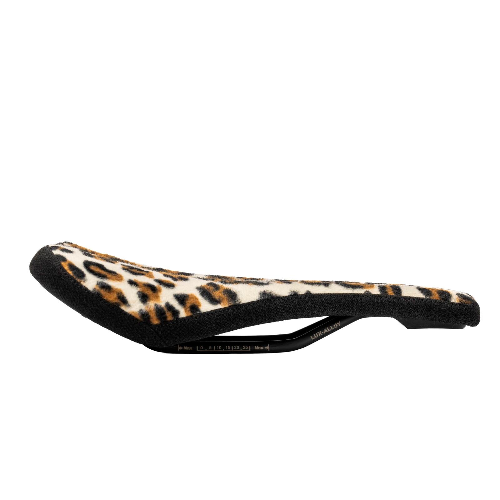 SDG Bel-Air 3.0 Traditional Limited Sattel, Lux-Alloy, 7x7, leopard print 2/3