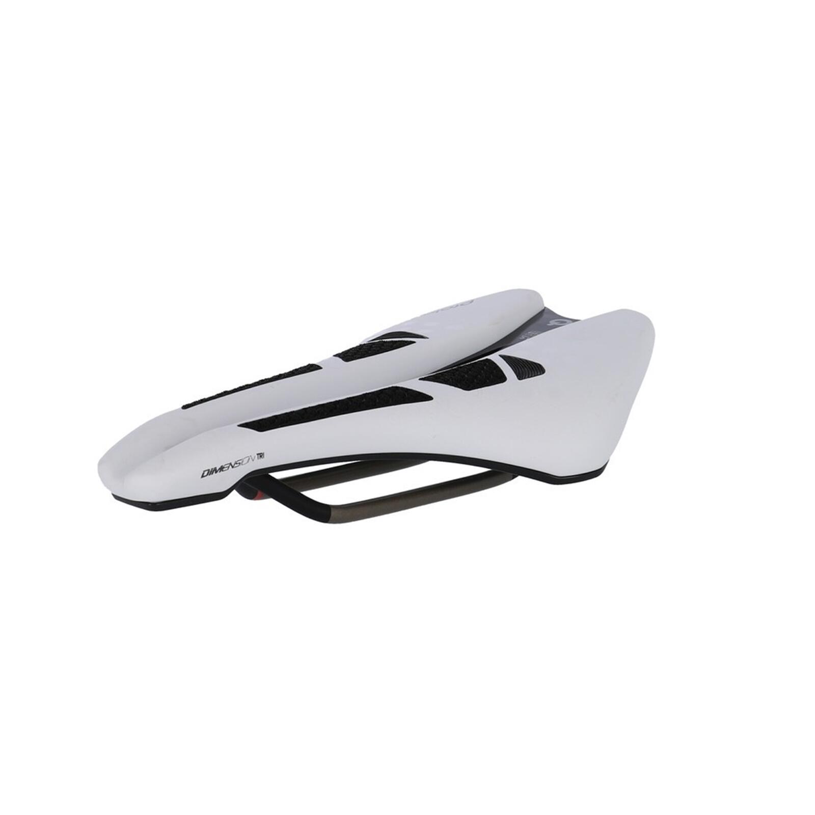 PROLOGO Sella Dimension TRI 143CPC Tirx Unisex bianco/argento
