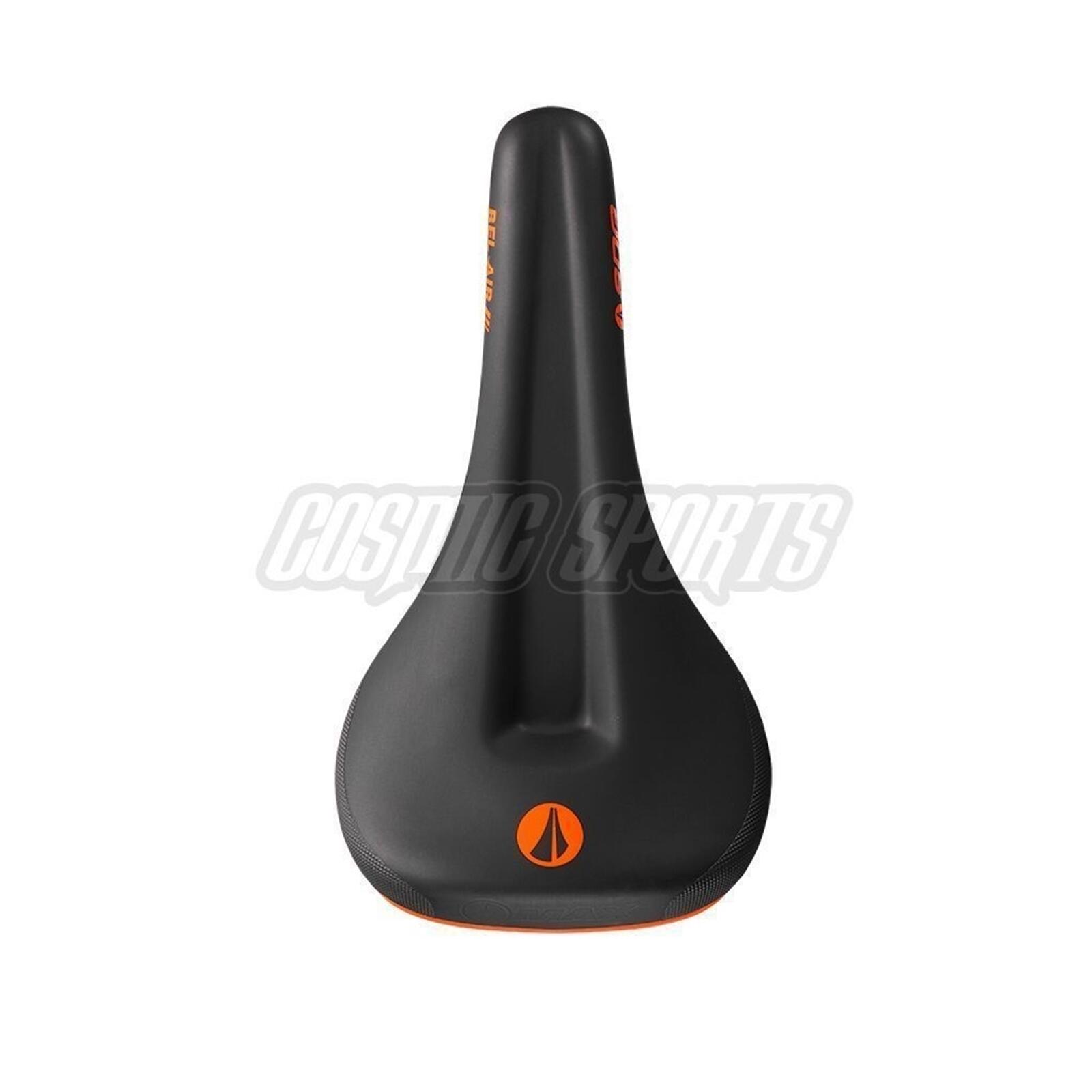 Sdg Components - Selle Mtb Bel-air 3.0 Max, Lux-alloy, 7x7mm, Black/orange - Selle De Vélo - Noir - No Size - Decathlon