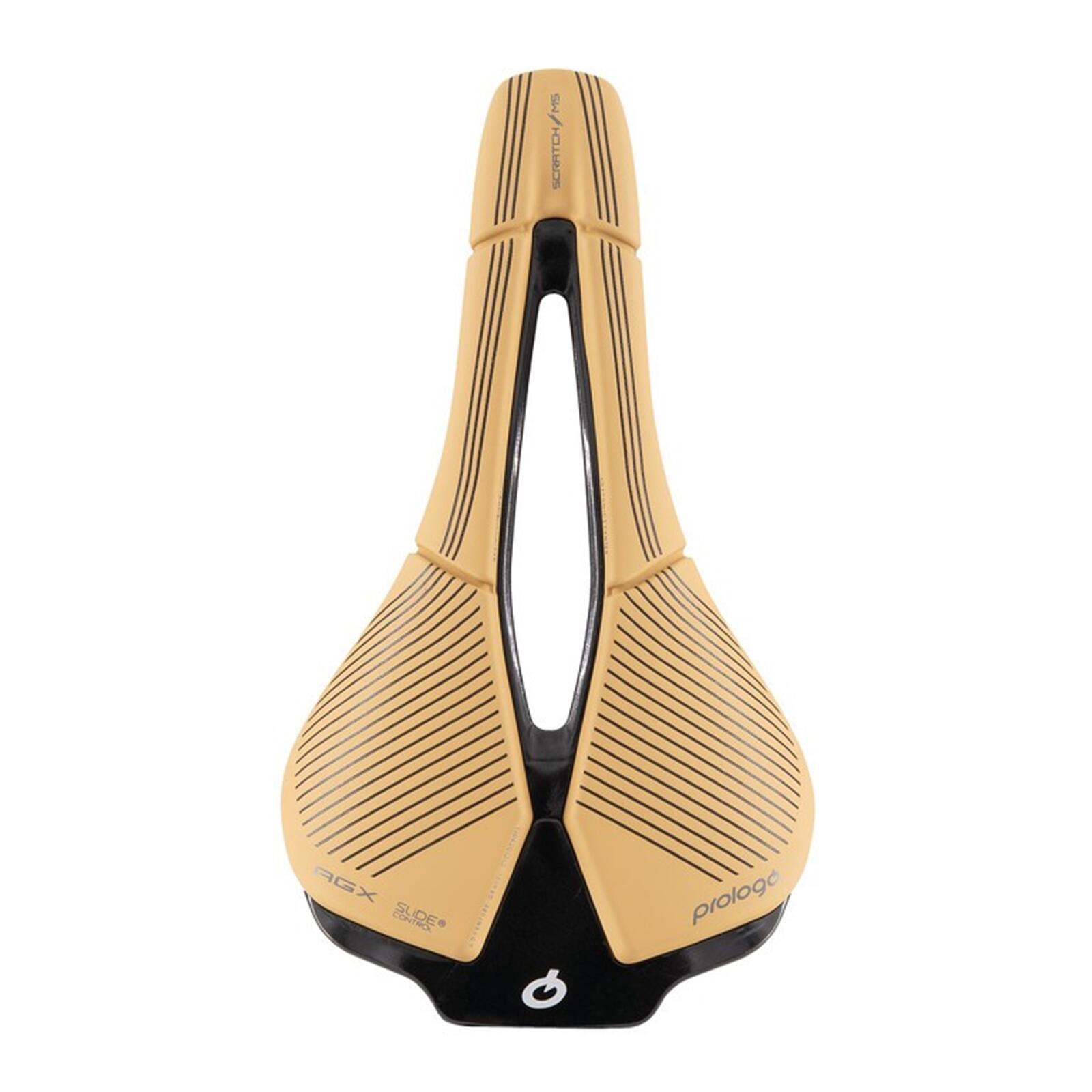 Prologo - Selle Prologo Scratch M5 Pas Agx Slide Control Tirox Marron Clair - Selle De Vélo - Marron - No Size - Decathlon