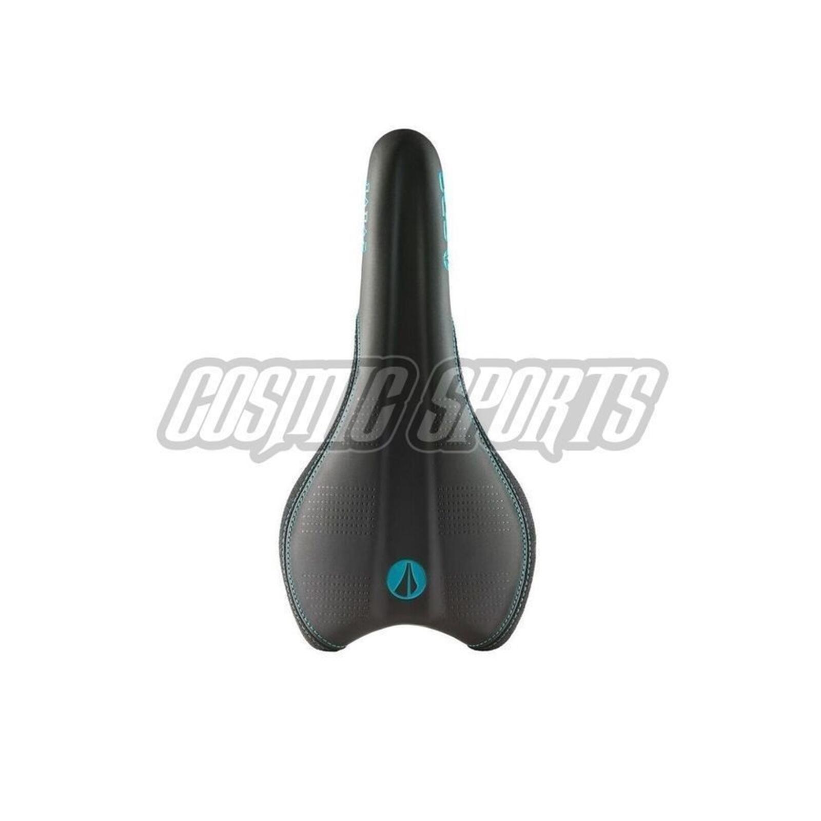 SDG COMPONENTS MTB -Sattel Radar CroMo, nero-turchese