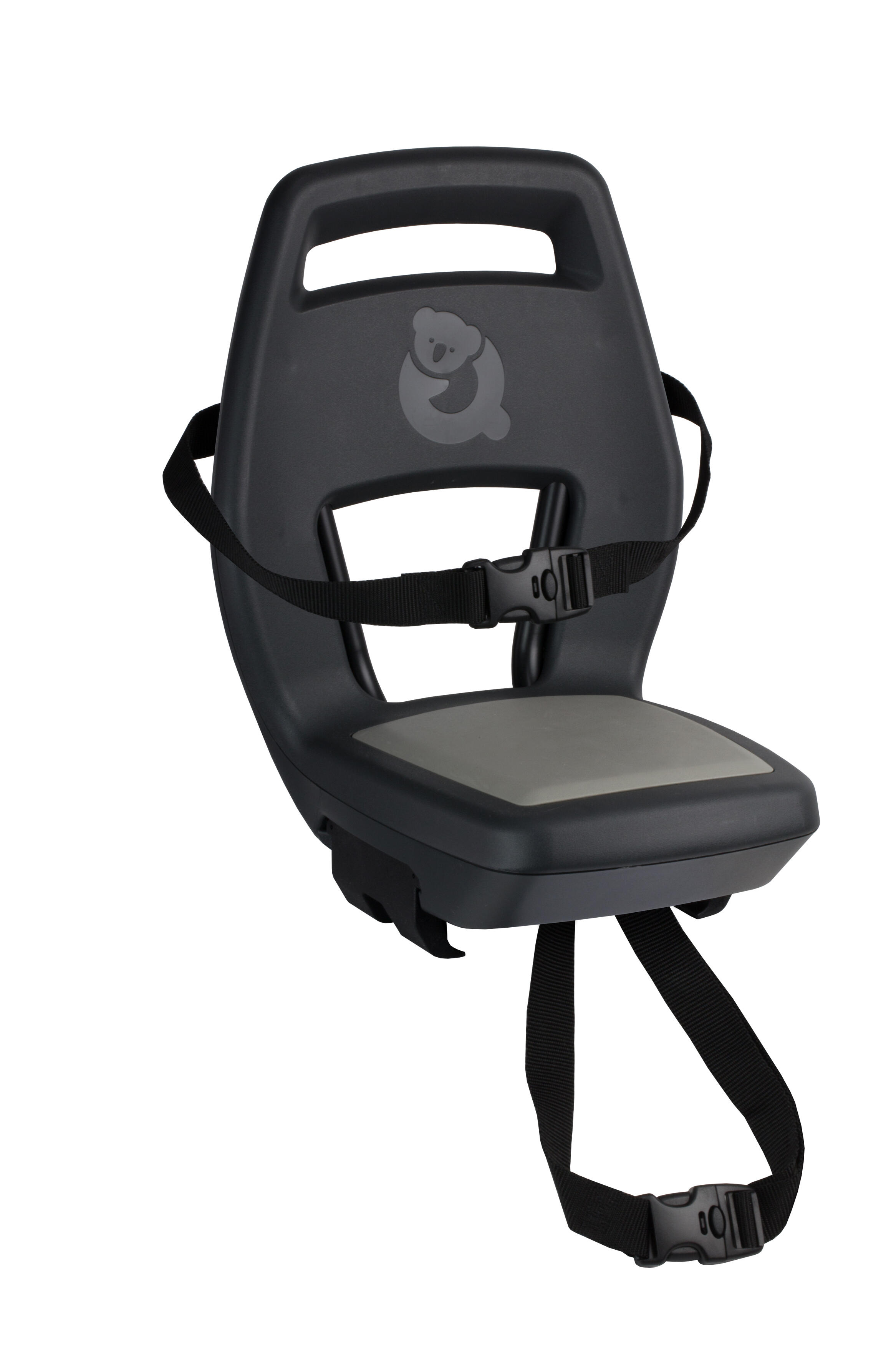 QIBBEL Siège enfant arrière 6+ Junior Gris - repose-pieds - ceinture