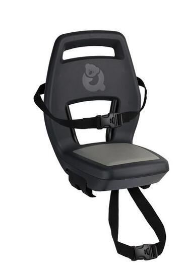 Porte-bébé Qibbel Junior 6+ (Fixation Porte-Bagages) Gris