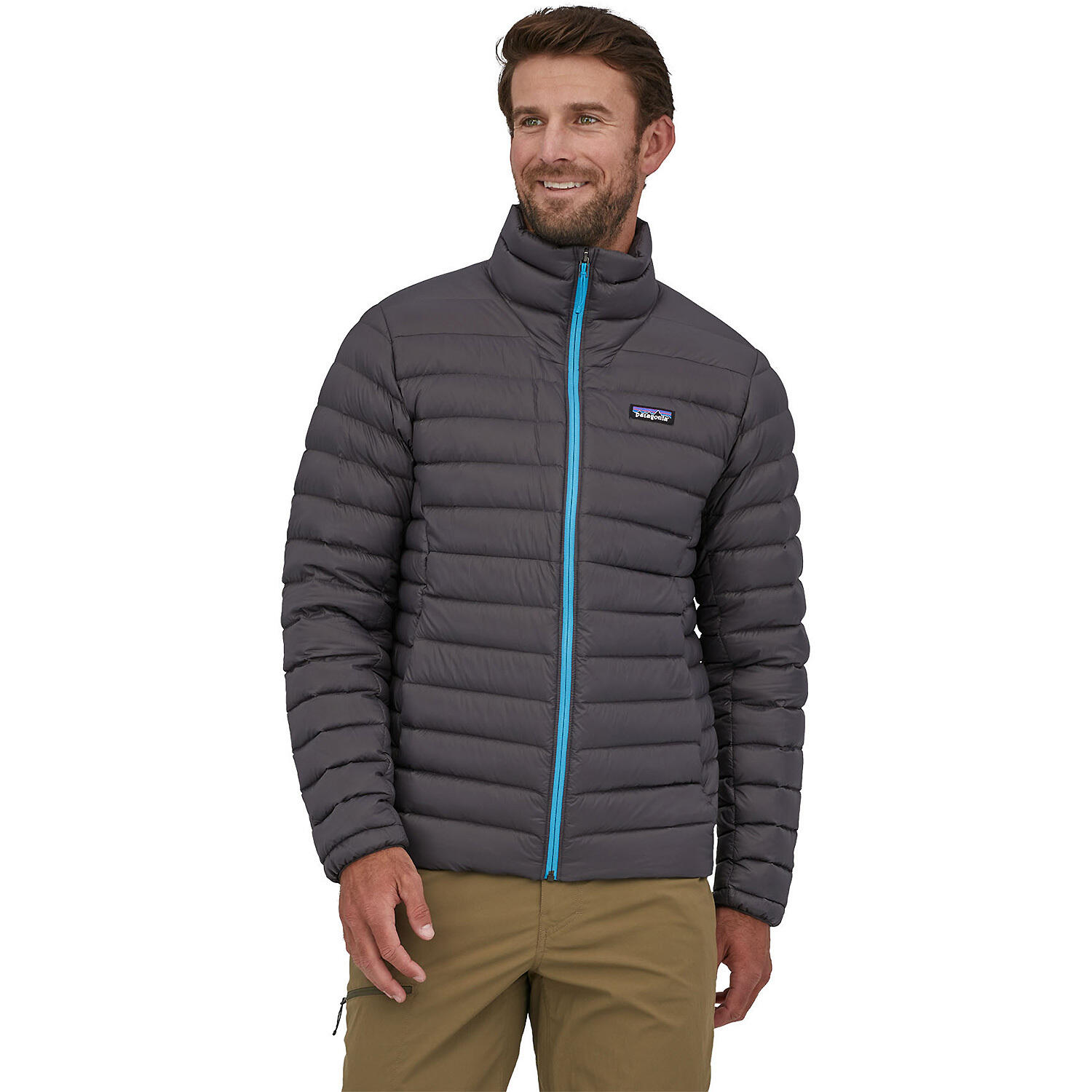 Doudoune Hommes Patagonia Down gris 2/4