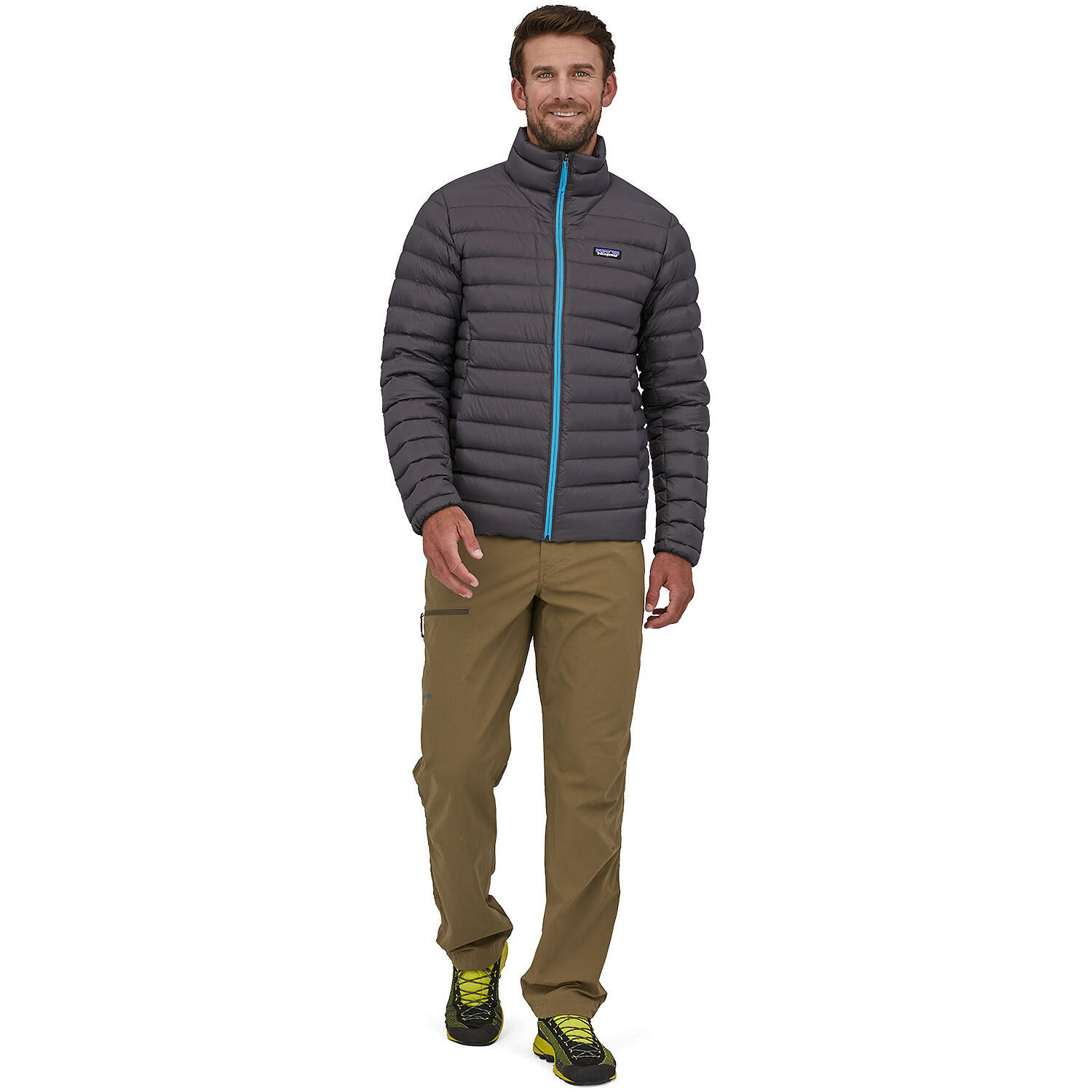 Doudoune Hommes Patagonia Down gris 4/4