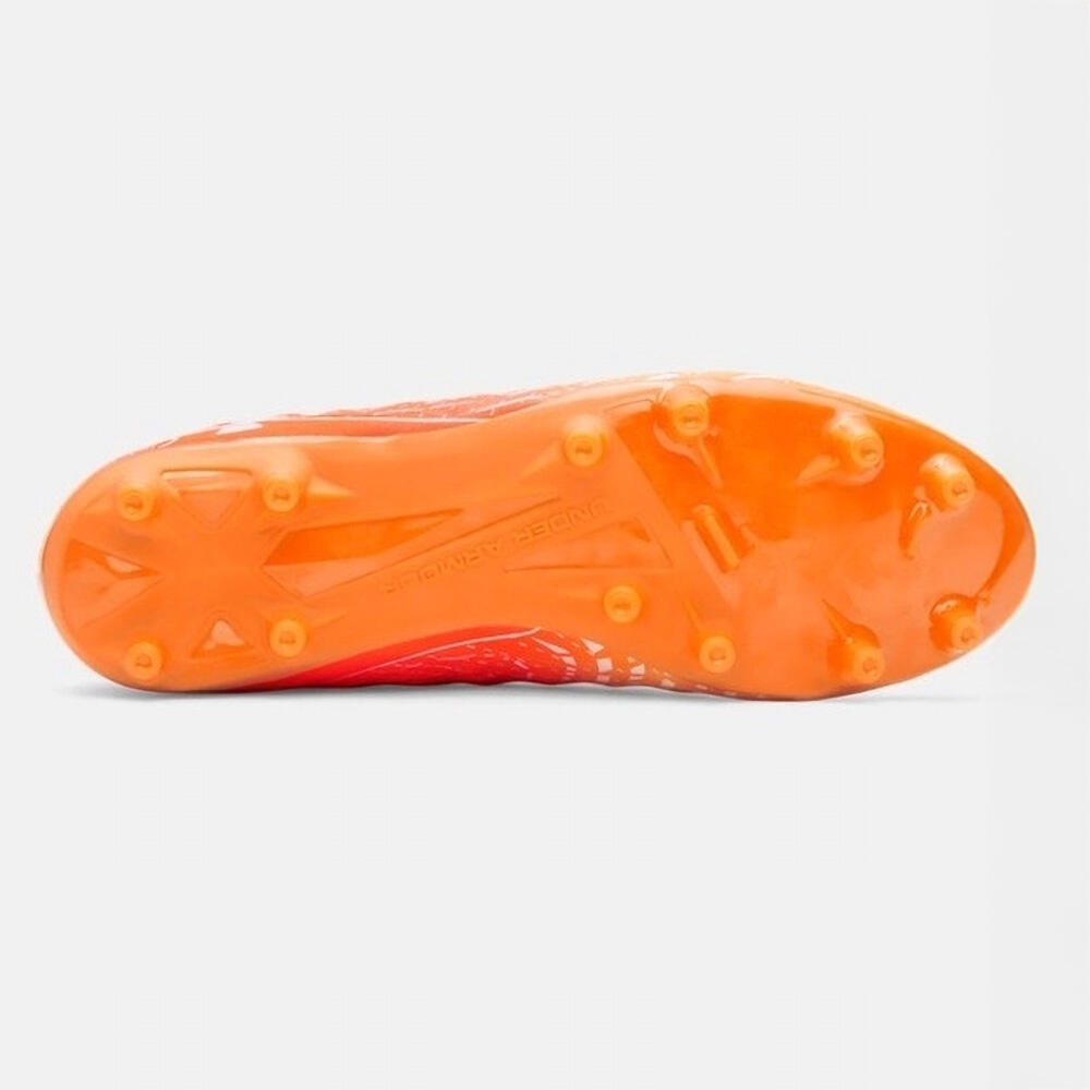 Crampons UA Magnetico Select 5 FG Under Armour Orange 2/5