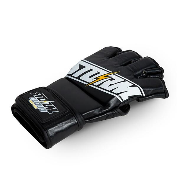 Rękawice MMA StormCloud Tempest Czarne/Żółte 4oz L 3/5