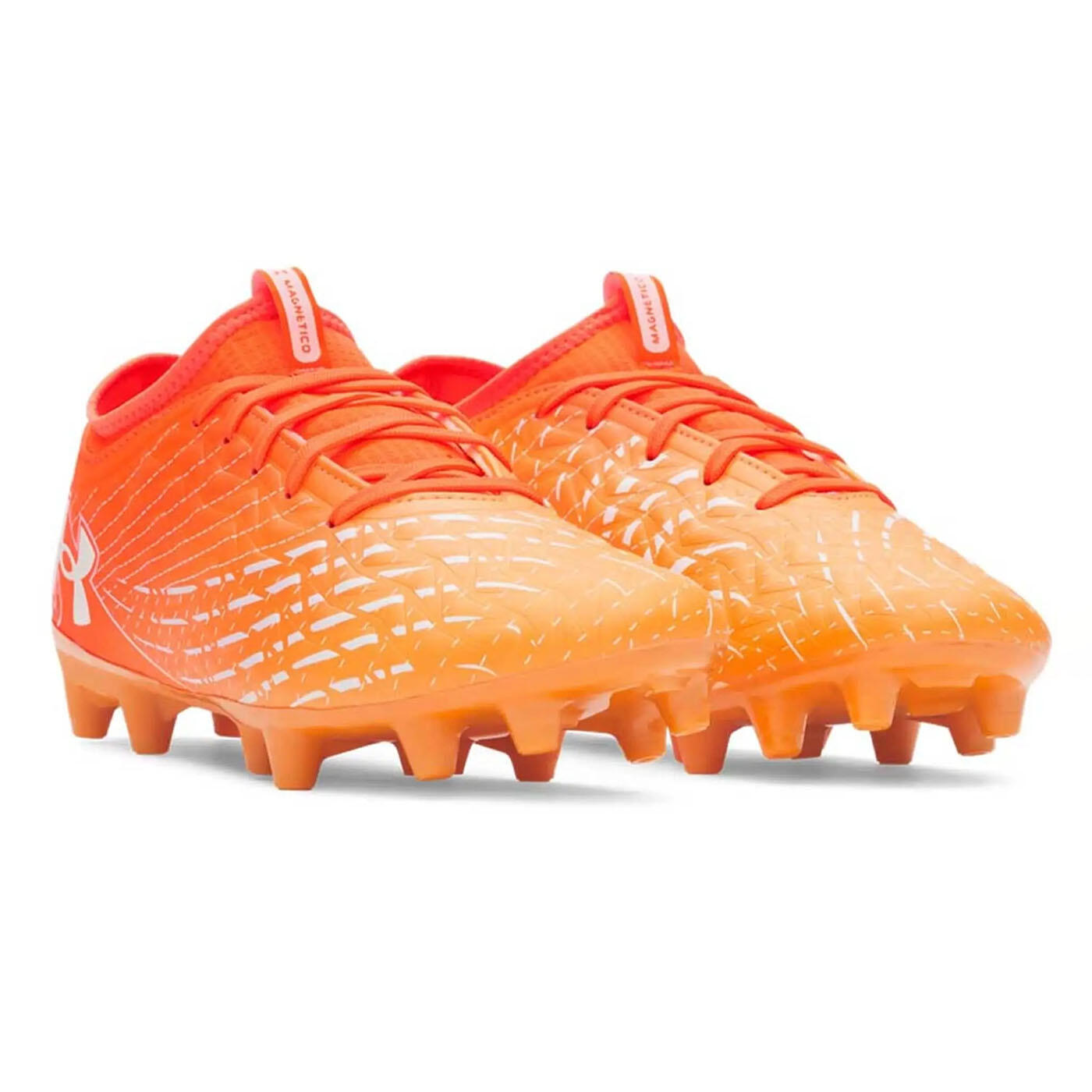 Crampons UA Magnetico Select 5 FG Under Armour Orange 5/5