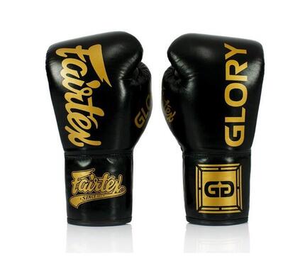 Rękawice Bokserskie ze skóry naturalnej Fairtex BGLG1 Czarne 10oz