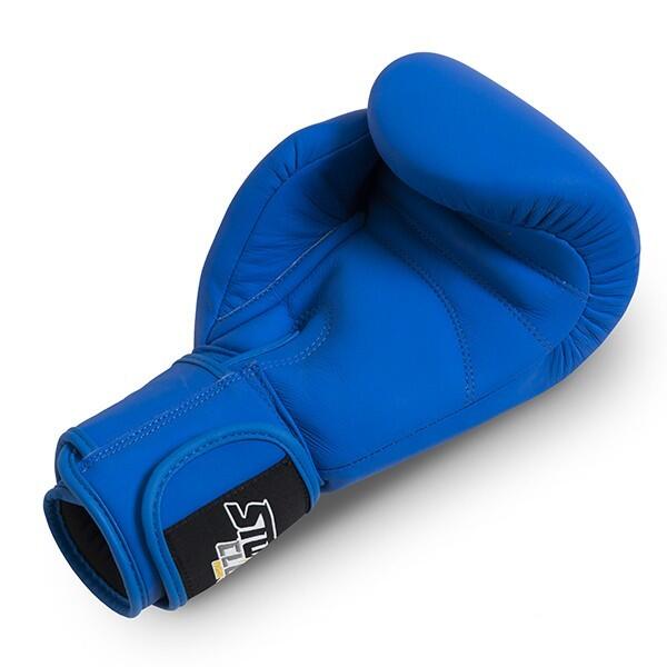 Rękawice Muay Thai ze skóry naturalnej StormCloud Blizzard Classic Niebiesk 7/7