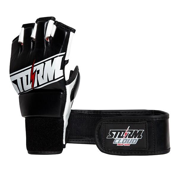 Rękawice MMA StormCloud Tempest Czarne/Czerwone 4oz XL 2/6