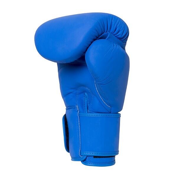 Rękawice Muay Thai ze skóry naturalnej StormCloud Blizzard Classic Niebiesk 5/7