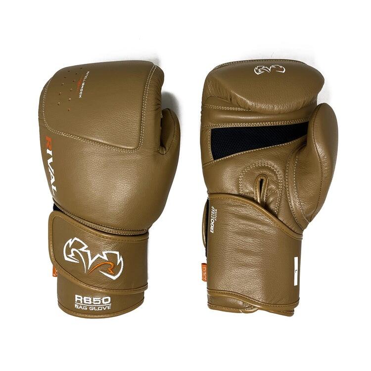 Rękawice Bokserskie Rival Przyrządowe RB50 Intelli-Shock Brown M 2/3
