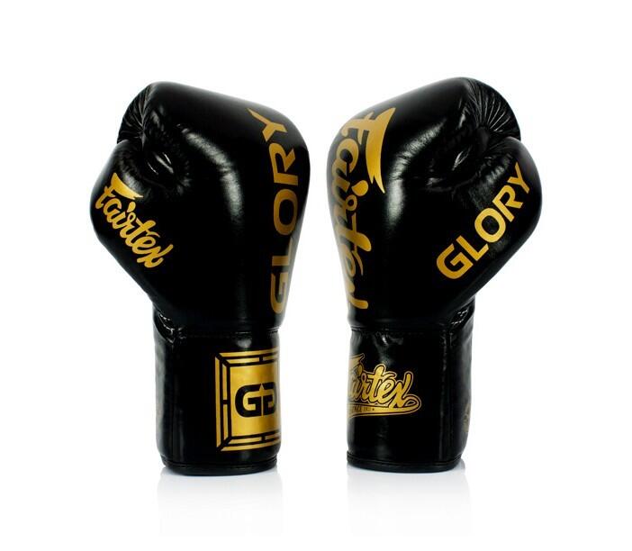 Rękawice Bokserskie ze skóry naturalnej Fairtex BGLG1 Czarne 16oz 2/3