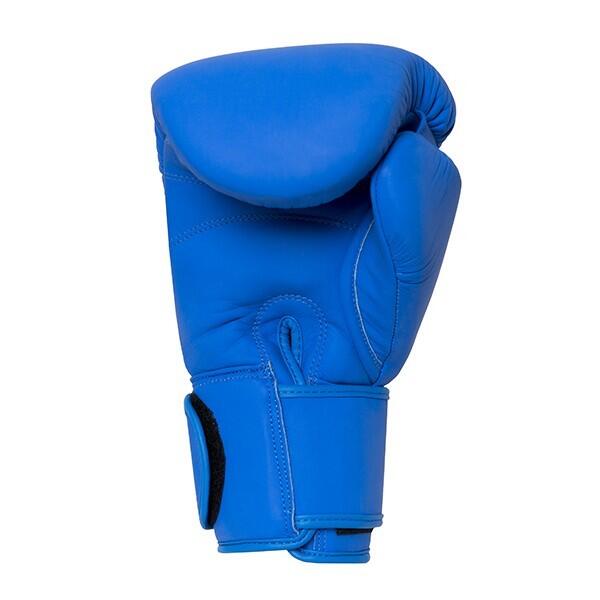 Rękawice Muay Thai ze skóry naturalnej StormCloud Blizzard Classic Niebiesk 4/7