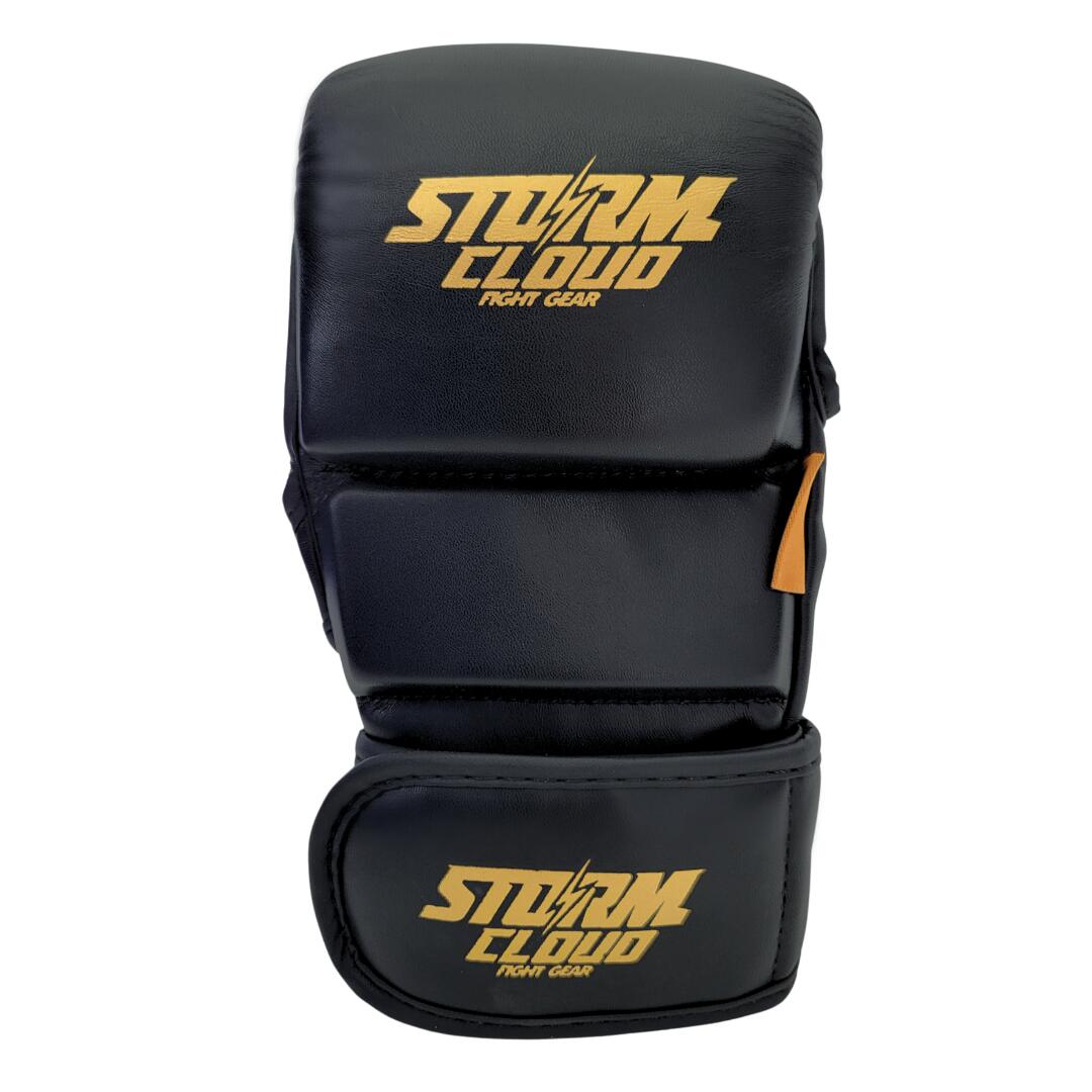 Rękawice MMA StormCloud Sparingowe 7oz Rookie Czarne/Złote XL 2/7