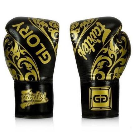 Rękawice Bokserskie ze skóry naturalnej Fairtex BGLG2 Czarne 10oz
