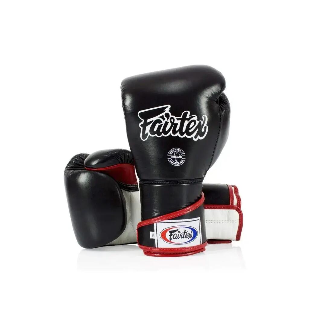 Fairtex Genuine Leather Boxing Gloves BGV6 Black 12oz