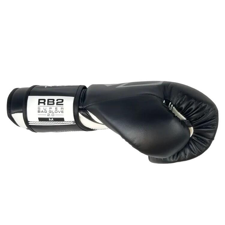 rękawice bokserskie przyrządowe Rival RB2 2 Super Czarne XL 4/7