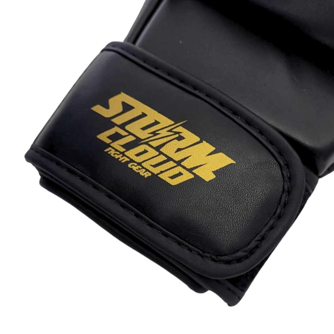 Rękawice MMA StormCloud Sparingowe 7oz Rookie Czarne/Złote XL 4/7
