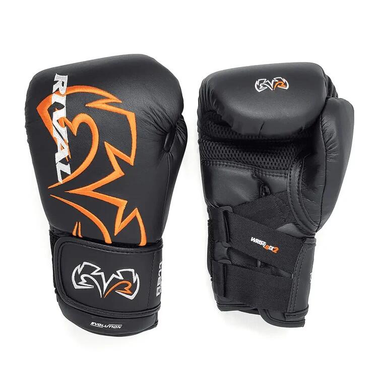 Rękawice Bokserskie Rival Przyrządowe RB11 Evolution Czarne M 2/7