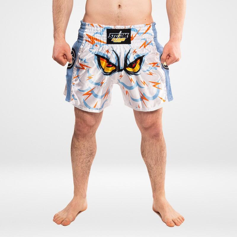 Spodenki Muay Thai StormCloud Monstercloud Białe XXL