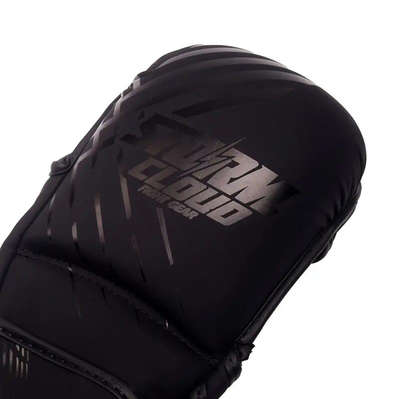 Rękawice MMA dla dzieci StormCloud Lynx Czarne 7oz Junior M 6/7